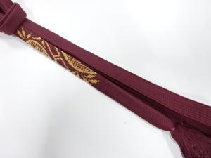 正絹　手組帯締め